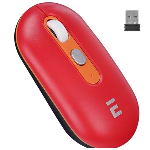 Everest SMW-444 Usb Kırmızı Bluetooth ve 2.4Ghz Optik Wireless Mouse
