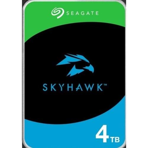Seagate 4 Tb Seagate 3.5 Skyhawk Sata6 SV35 5900RPM 256MB 7/24 Guvenlık ST4000VX016 (Resmı Dıst Garantılı)