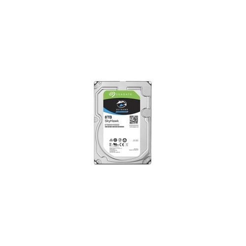8 TB SEAGATE 3.5 SKYHAWK AI SATA 7200RPM 256MB 7/24 GUVENLIK ST8000VE001 (RESMI DIST GARANTILI)