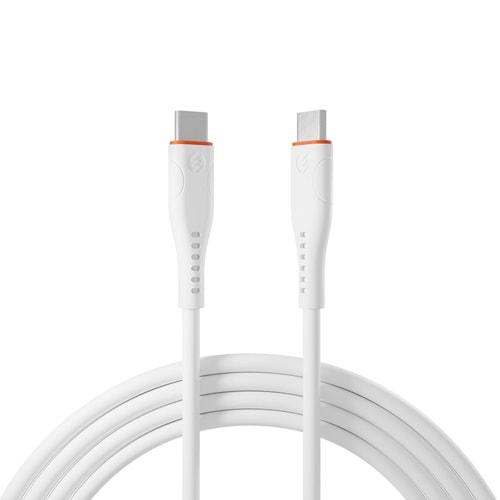 S-link SW-C130 1m 60W TypeC to TypeC Hızlı Data + Sarj Kablosu