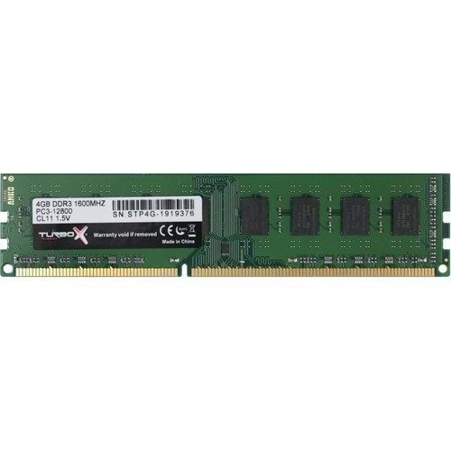 Turbox RaceLap 4GB DDR3 1600MHZ PC Ram