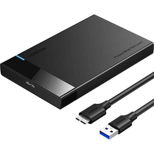 Ugreen USB 3.0 2.5 inch Sata Hard Disk Kutusu, Siyah