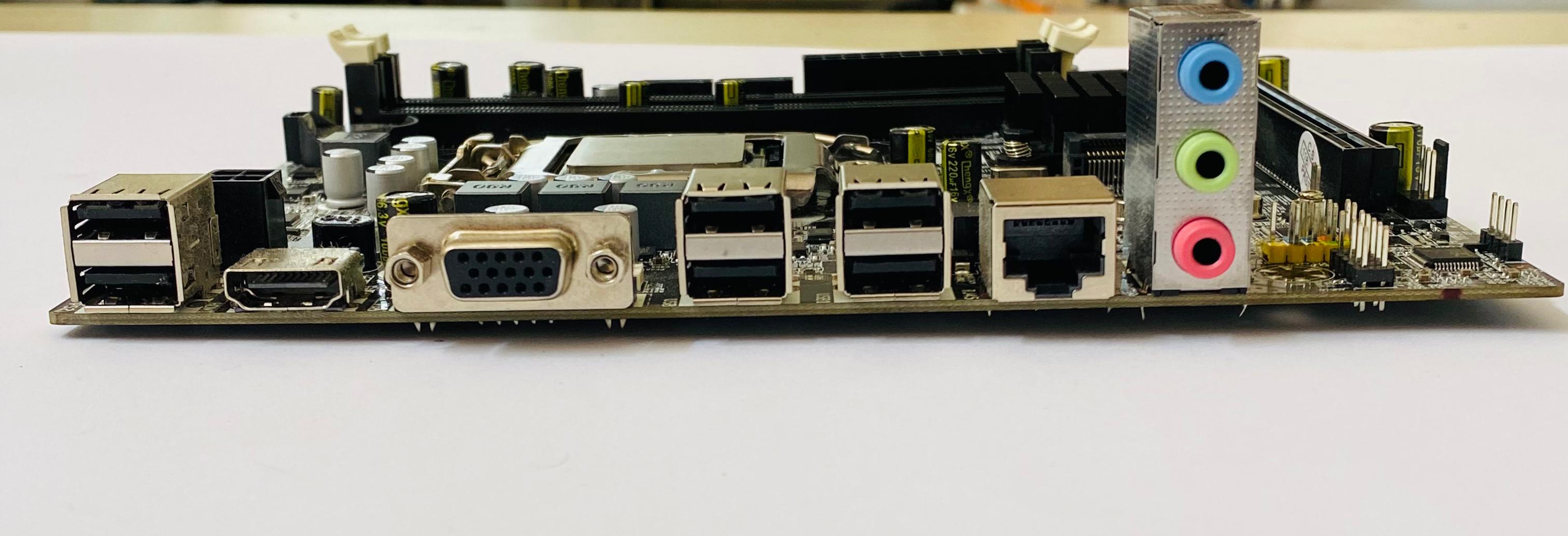 トページ TURBOX ZX-H55M REV: 1.51 1156 PİN DDR3 1600 MHZ (İ5-650 CPU )