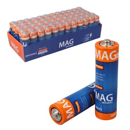 26171 - MAG BATTERIES MG-26171 KARBON ÇİNKO AA 60LI KALEM PİL (AA R6 UM-3)