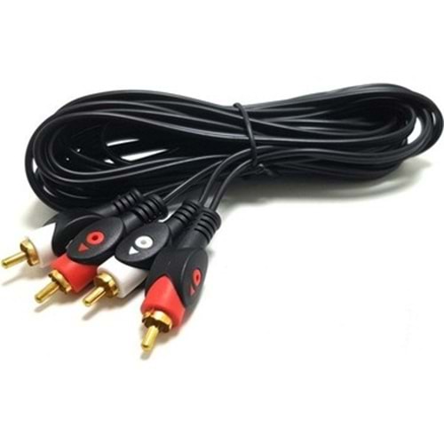 2 Rca + 2 Rca 1.5 Metre Standart Rca Kablo