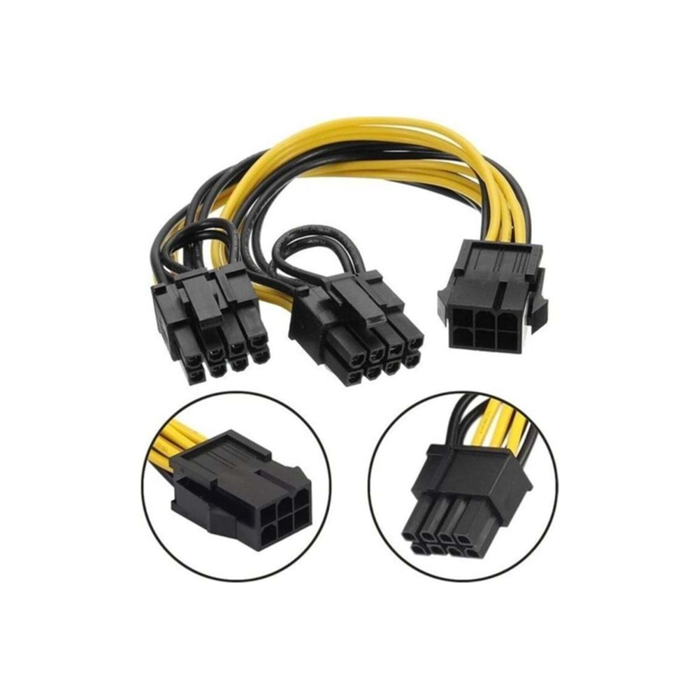 Alfais Pcı E 8 Pın (6+2) 2 X Pcı-e Ekran Kartı Power 4302a Çoklayıcı PCI E 8 PIN (6+2) 2 X PCI-