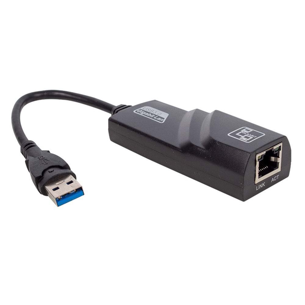 Usb 3.0 Gigabit Ethernet adaptörü kablolu USB Rj45 ağ kartı Lan 1000 Mbps Laptop PC için