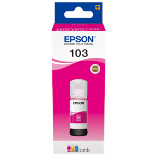 Epson 103 EcoTank Kırmızı Mürekkep (65ml) L3110/l3150 Orjinal