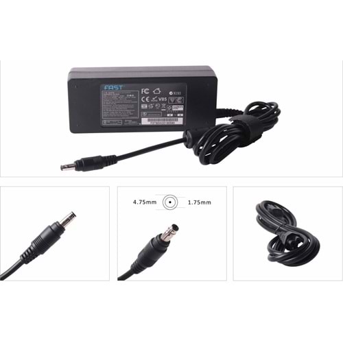 Hp CMADP117 19V 4.74A (4.75x1.75mm) Fast Şarj Adaptörü