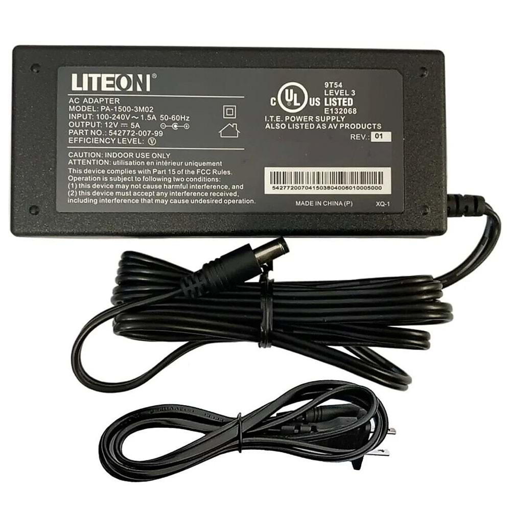 COADP105 LİTEON 12V 5A 60W ADAPTER (5.5X2.5MM)