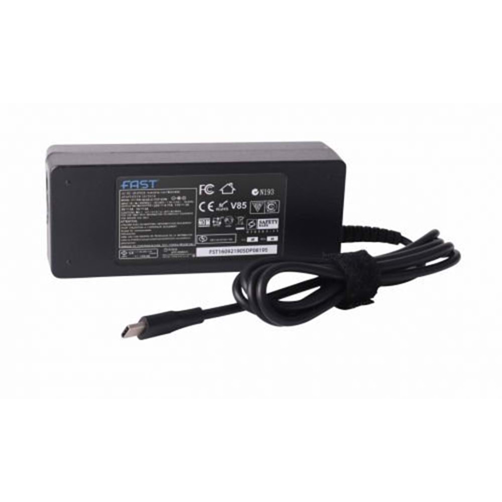 Asus Lenovo HP Dell CSADP019 20V 4.75A /15V 3A / 9V 3A / 5V 3A 95W Adaptör (USB TYPEC)