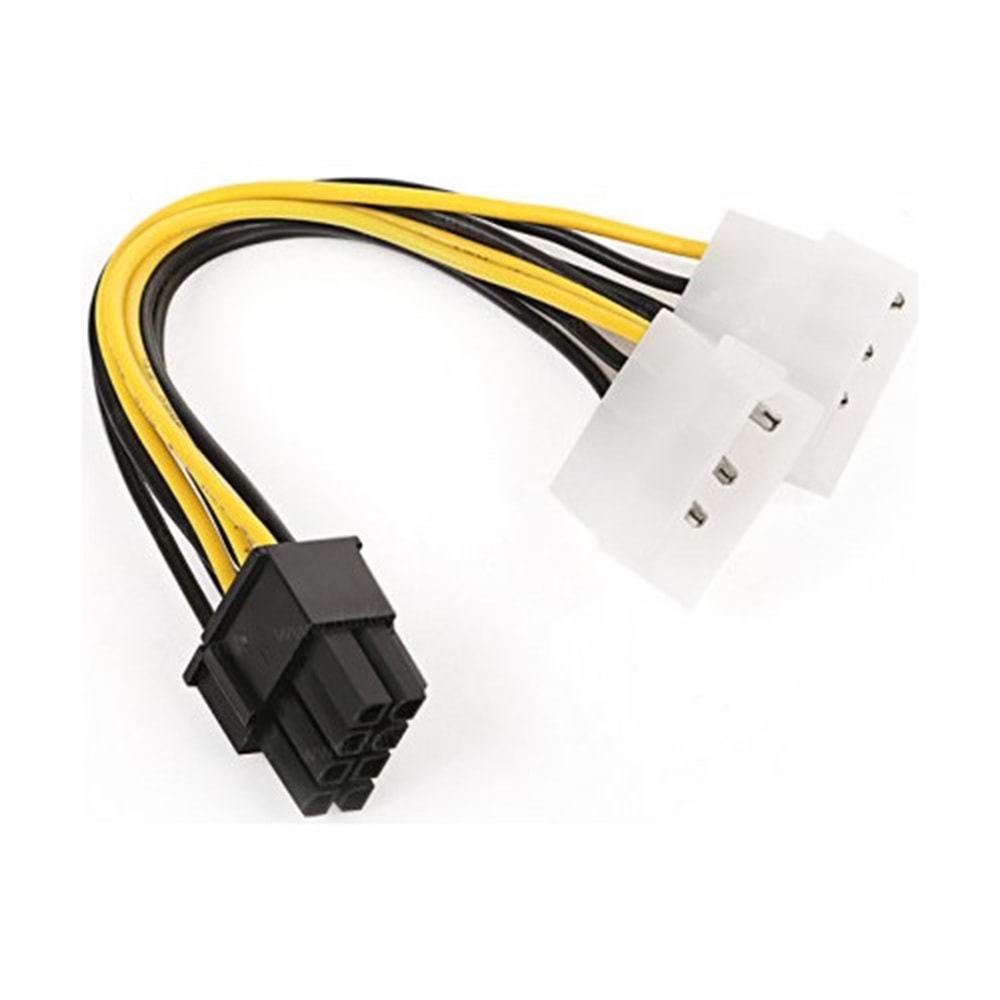 Dark DK-CB-P104 2X4PIN-6+2PIN Pcıe Dönüştürücü Güç Kablosu