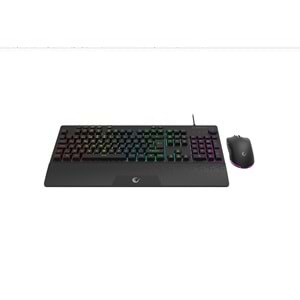 ECLIPSE Siyah Usb RGB Aydınlatmalı Q Gaming Oyuncu Klavye Mouse Set