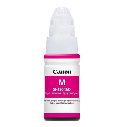 Canon GI-490 (M) Orijinal Kırmızı Mürekkep Kartuşu G2411/G2415/G3411/G3415/G4411