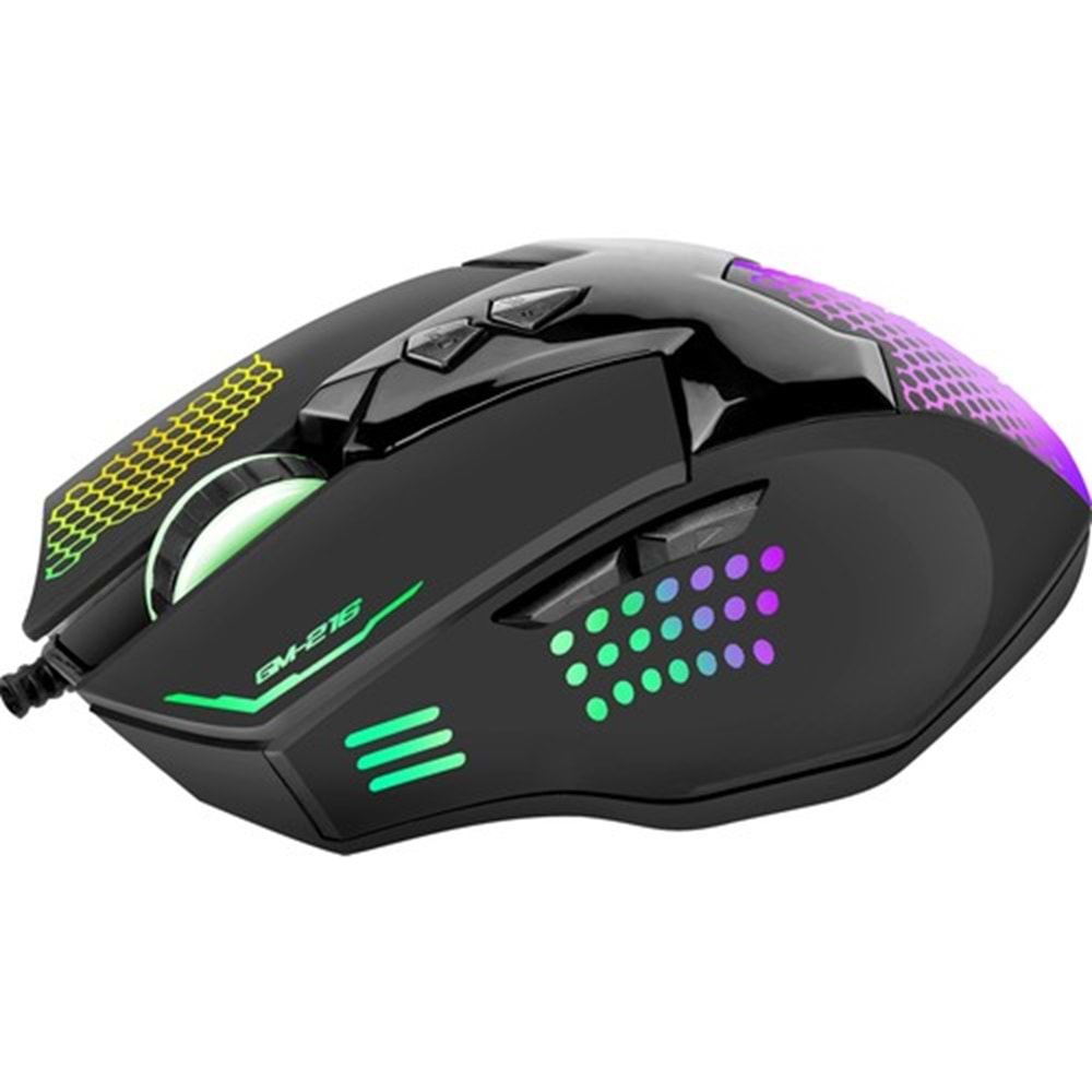 Xtrike Me GM-216 Backlit 3600DPI Optik Oyuncu Mouse