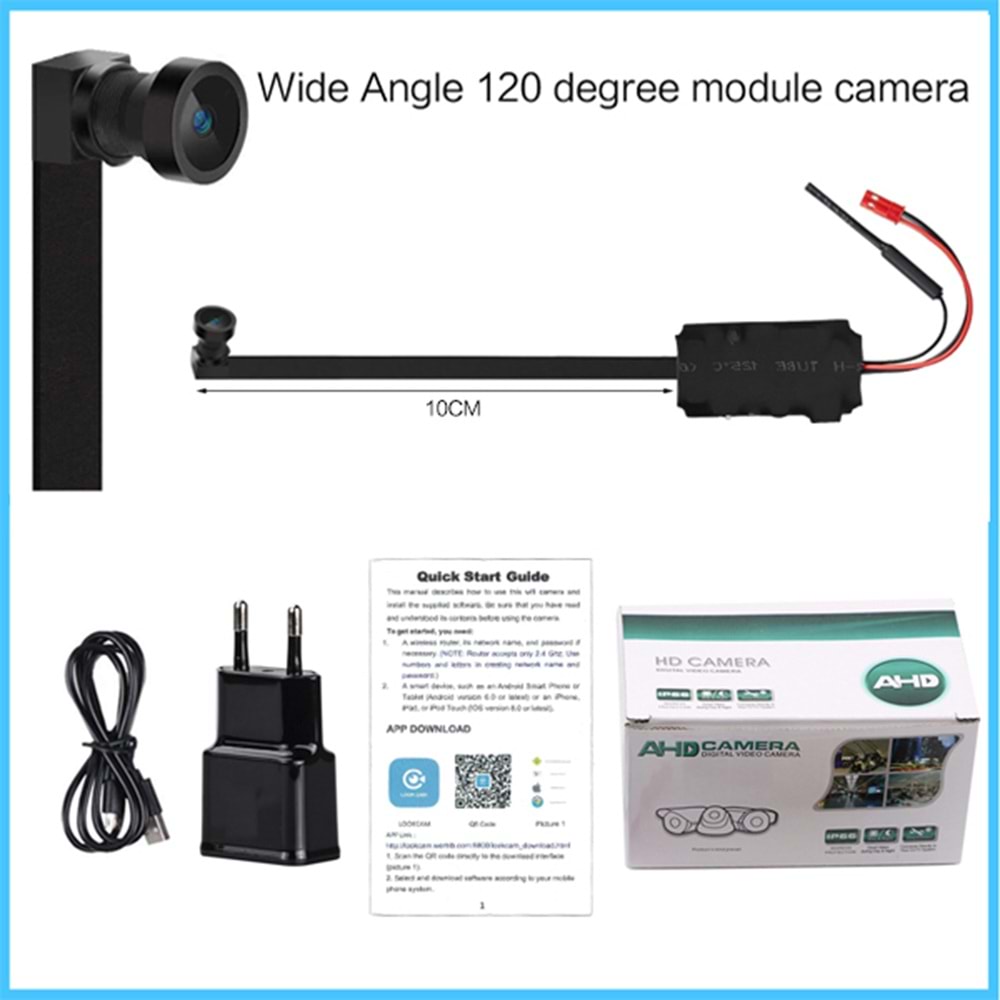 Mini Wifi kamera taşınabilir P2P uzaktan kumanda kablosuz kamera mikro küçük hareket algılama spor DV desteği gizli