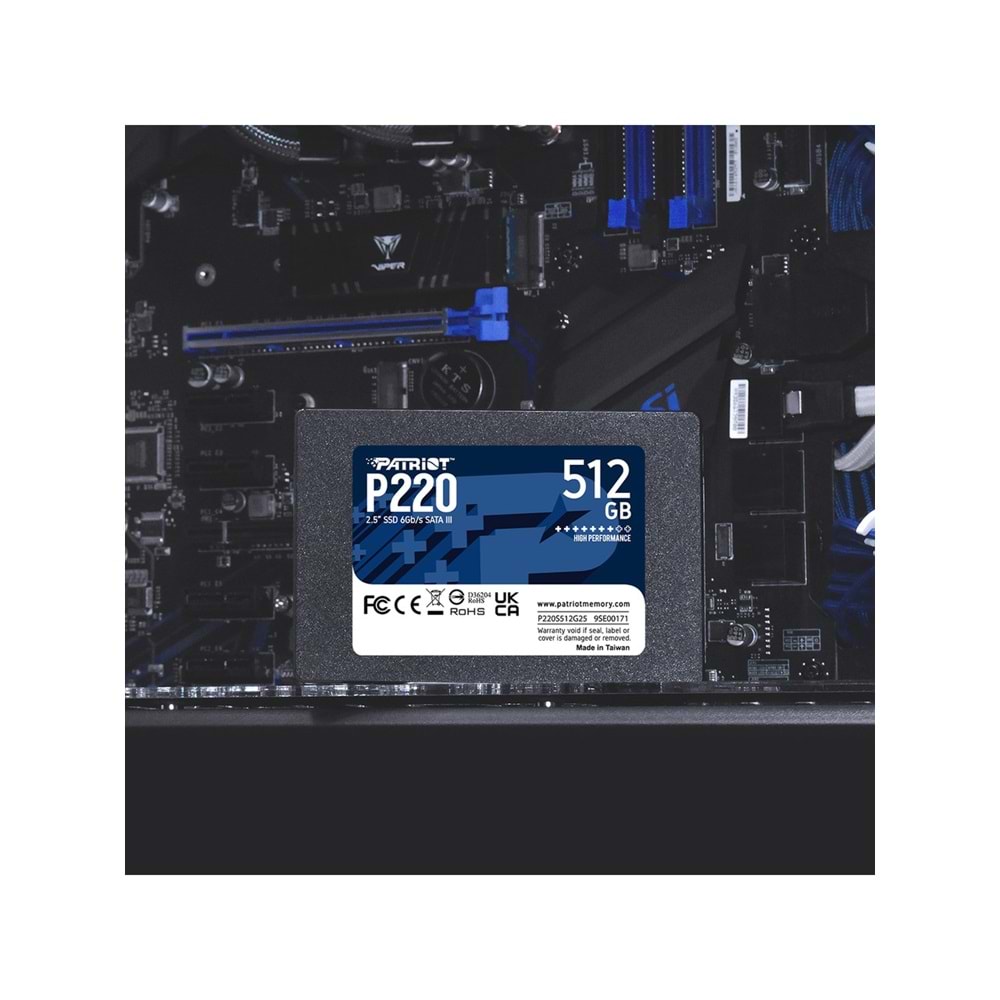 512 GB PATRIOT P220 550/500MB/S 2.5