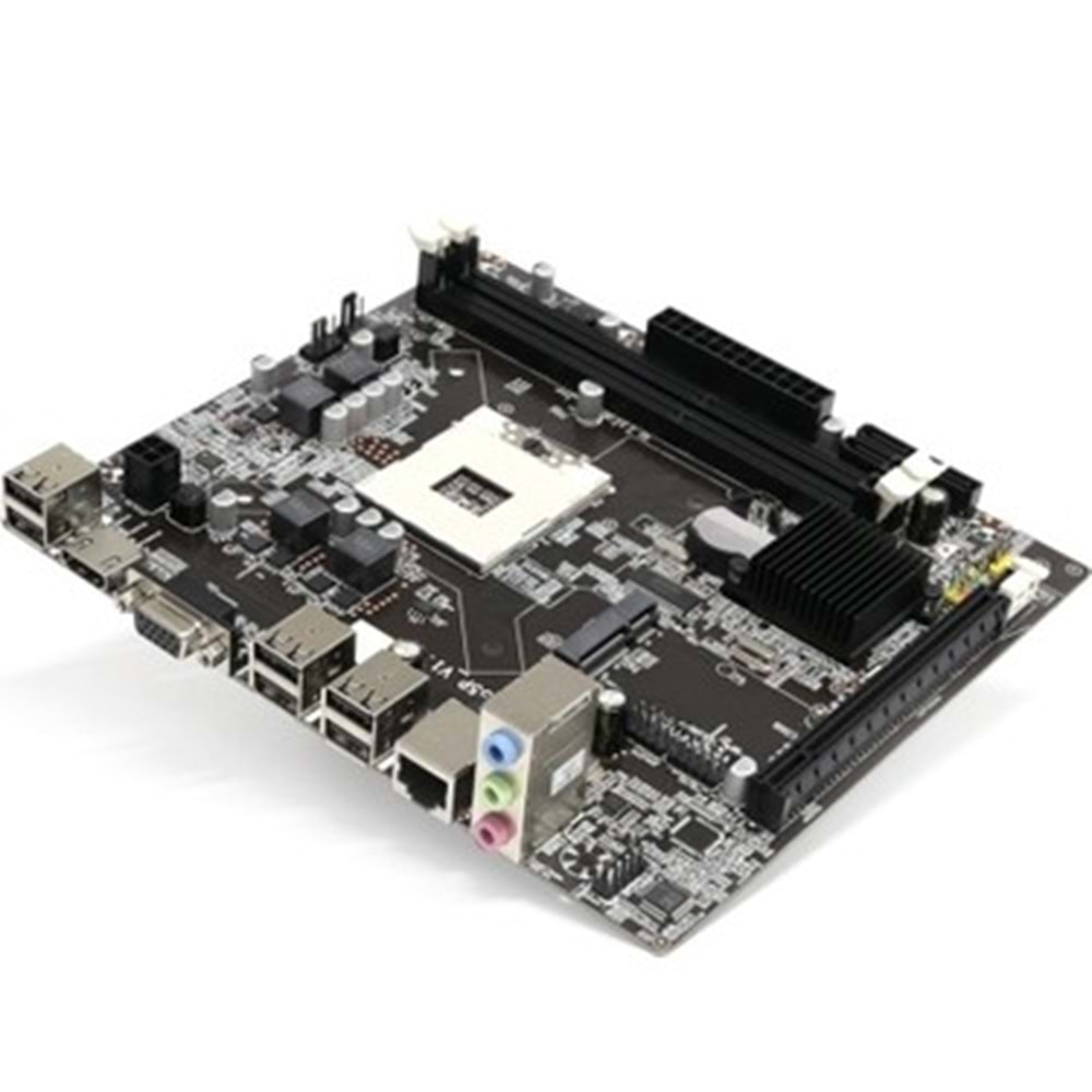 Turbox HM55 988P Hdmı+Vga+SES 6xUSB2.0 Mobil Anakart