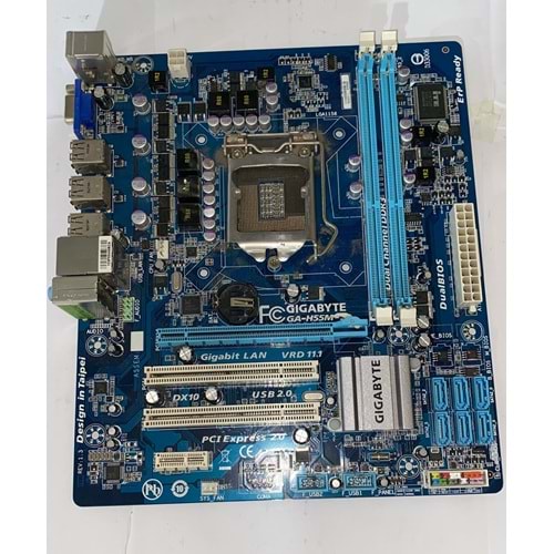 GIGABYTE H55M-S2 H55 DDR3 LAN+SATA 16X Anakart