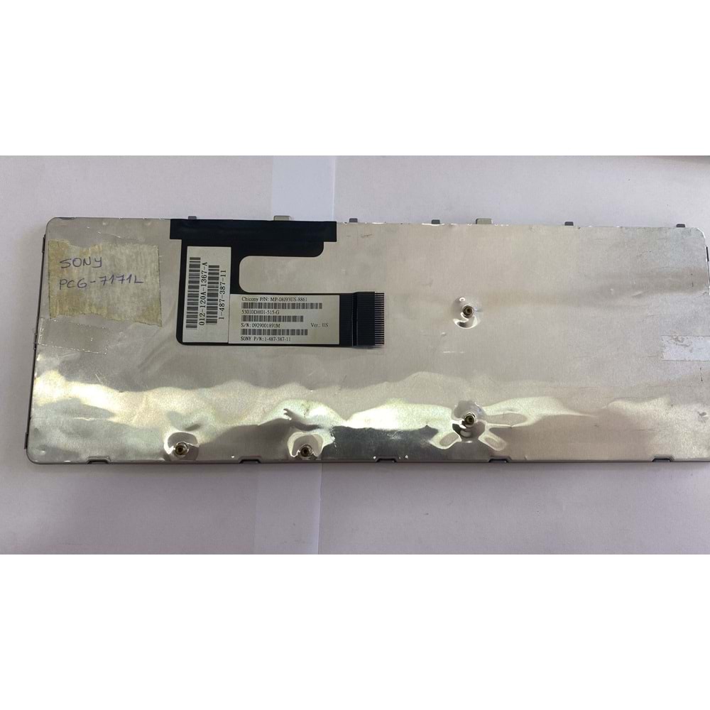 Sony MP-08J93US-8861 9JN0U82B01 Notebook Tuş Takımı