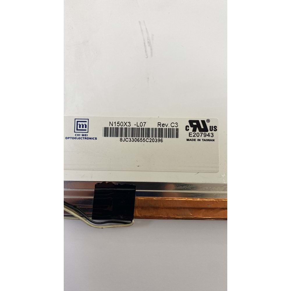 N150X3-L07 15.0 40 Pin LCD Ekran