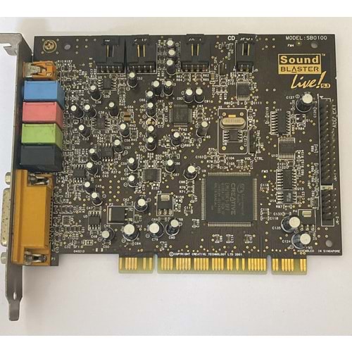 CREATİVE LABS SOUNDBLASTER/SB0100 5.1 PC SES KART SB0100