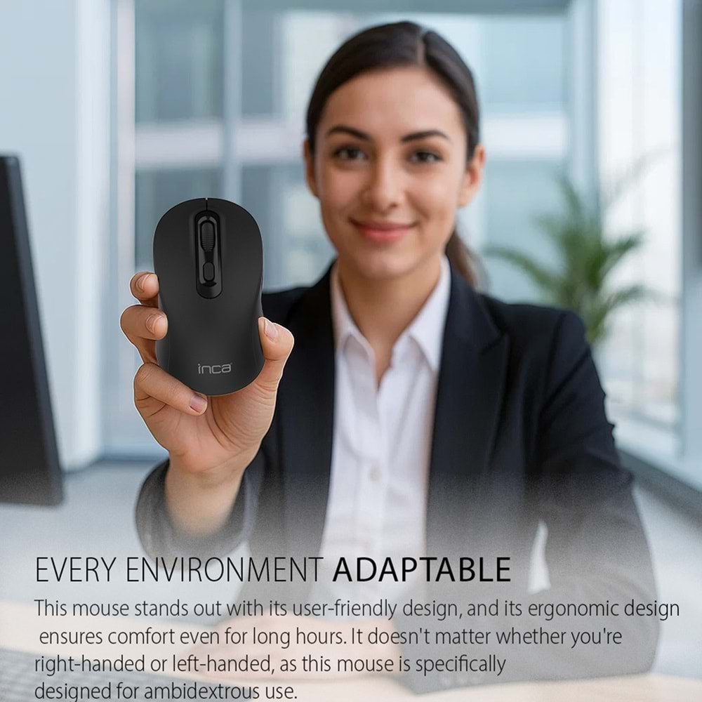Inca Iwm-288T Bluetooth Sessiz Mouse