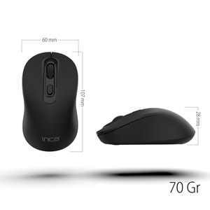 Inca Iwm-288T Bluetooth Sessiz Mouse