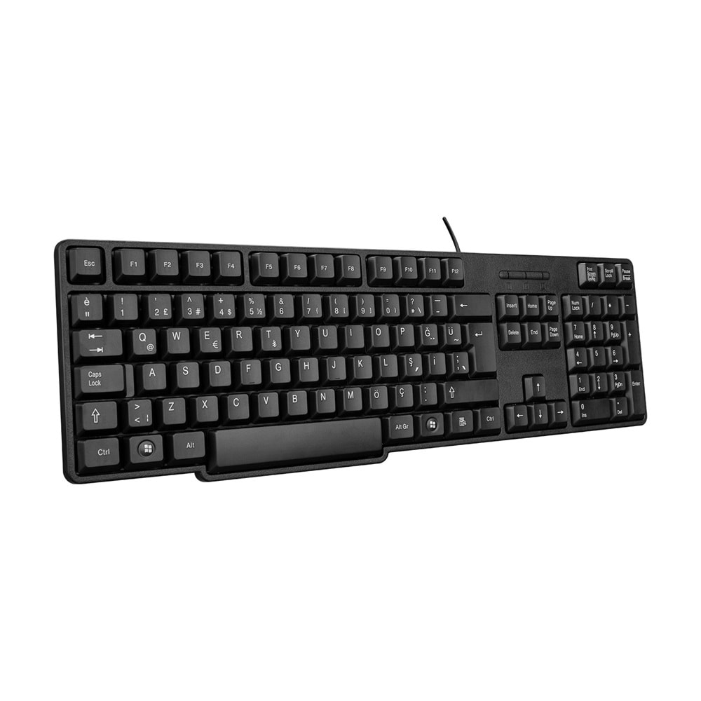 Everest Kb-517U Siyah USB F Standart Klavye