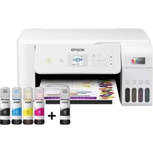 Epson L3266 Wi-Fi + Tarayıcı + Fotokopi Renkli Çok Fonksiyonlu Tanklı Mürekkep Püskürtmeli Yazıcı