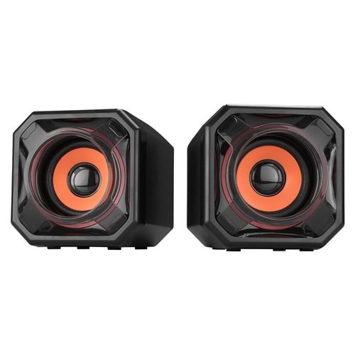 Mikado Md-1772.05W * 2 Turuncu Mini Usb Speaker
