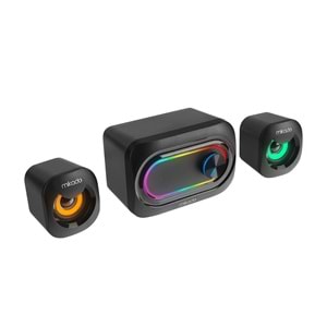 Mikado MD-511 5W+3W×2 USB RGB Ledli 2.1 Gaming Speaker Hoparlör