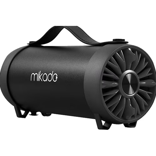 Mikado MD-54BT Gerçek 13W RMS USB+SD Süper Bass Bazuka Gövdeli Siyah-Kırmız