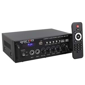 MagicVoice MV-520 Dijital Karaoke Mikser Amfi