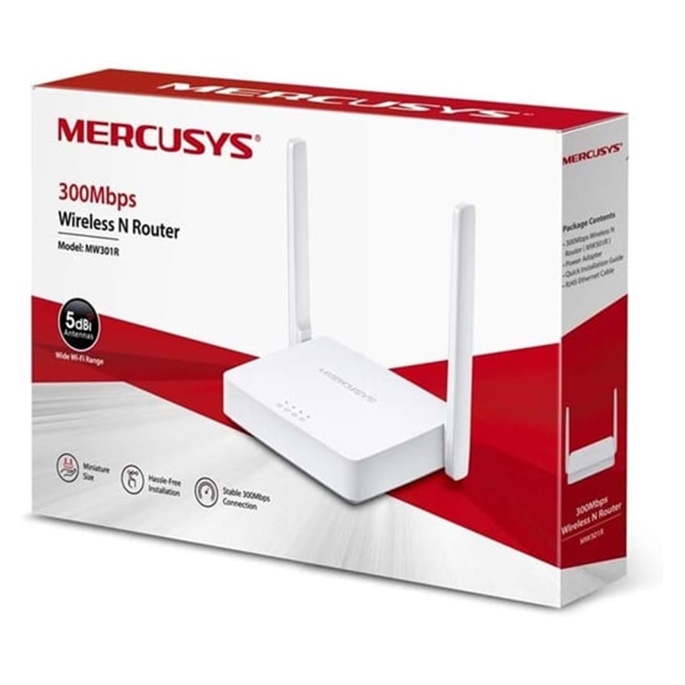 TP-LINK MERCUSYS MW302R 300MBPS WIFI N ROUTER