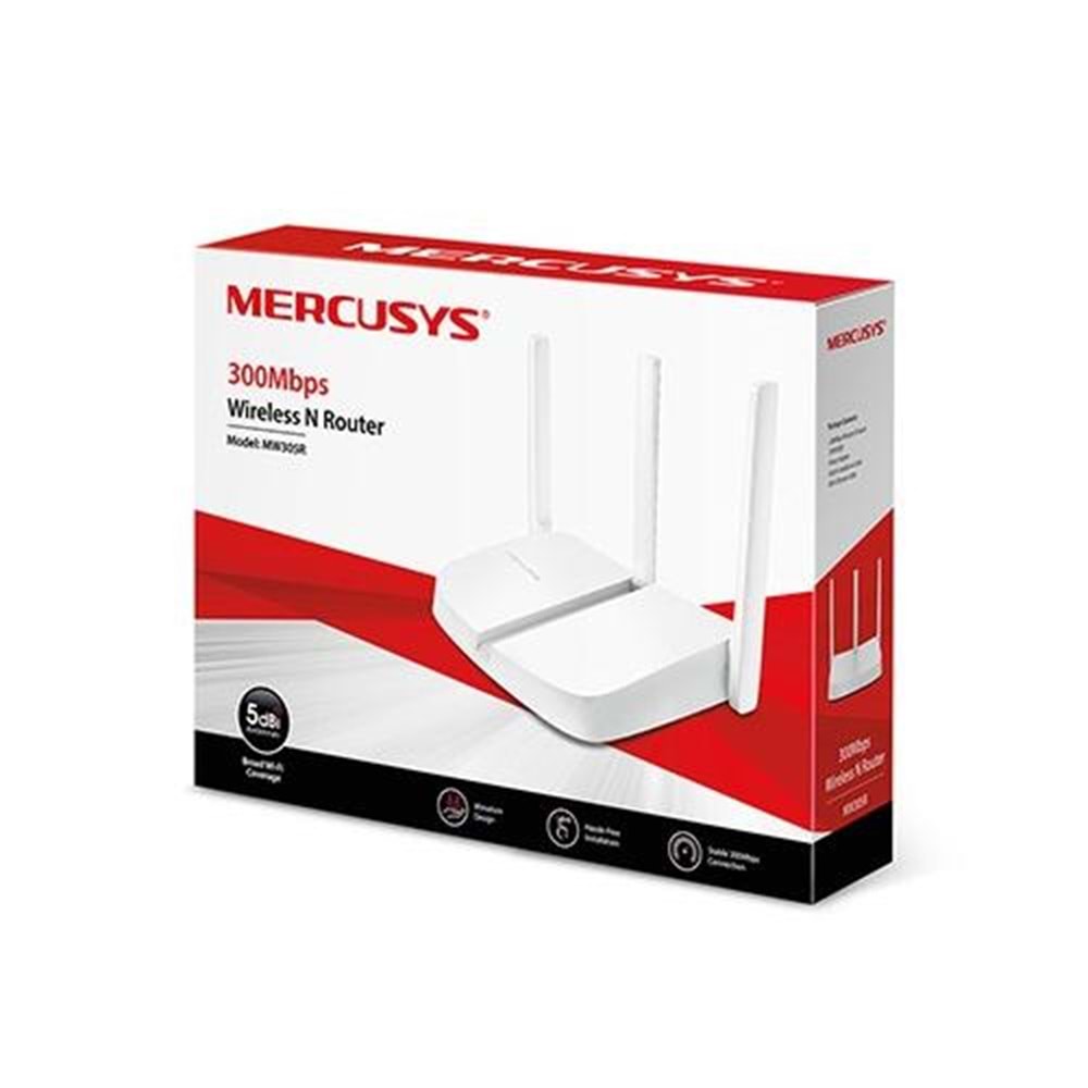 TP-Link Mercusys MW305R 300Mbps Wireless N Router 3 Anten