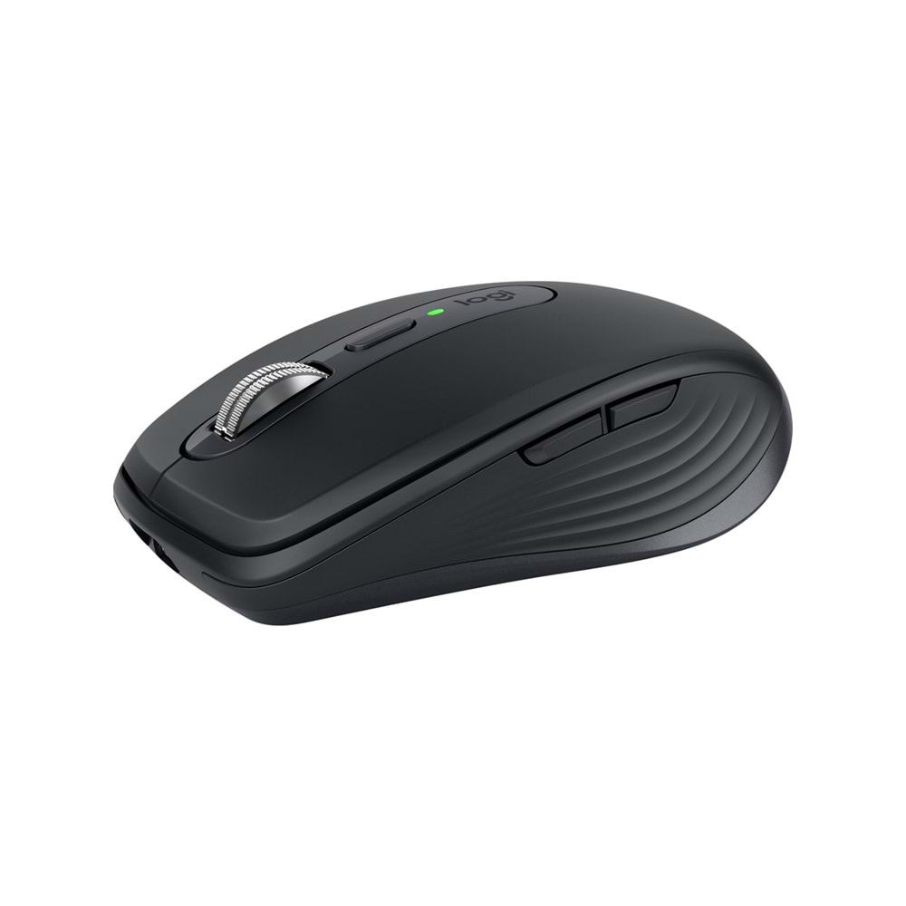 Logitech MX Anywhere 3S Kompakt 8000 DPI Optik Sensörlü Sessiz Bluetooth Kablosuz Mouse - Siyah