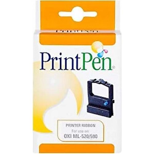 PrintPen OKI ML-520/590 Siyah Şerit