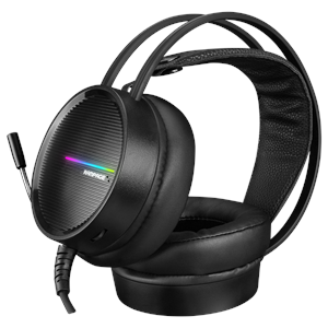 Rampage RM-K3 CASHE PLUS USB 7.1 Rainbow Ledli Esnek Sağlam Siyah Gaming Oy