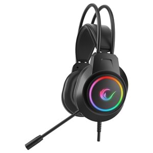 Rampage RM-K55 Kipchak Siyah RGB Led 7.1 Gaming Mikrofonlu Oyuncu Kulaklığı Rampage