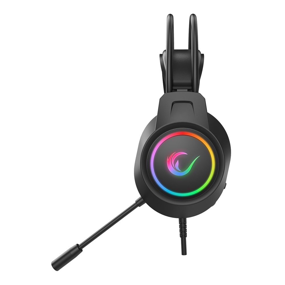Rampage RM-K55 Kipchak Siyah RGB Led 7.1 Gaming Mikrofonlu Oyuncu Kulaklığı Rampage