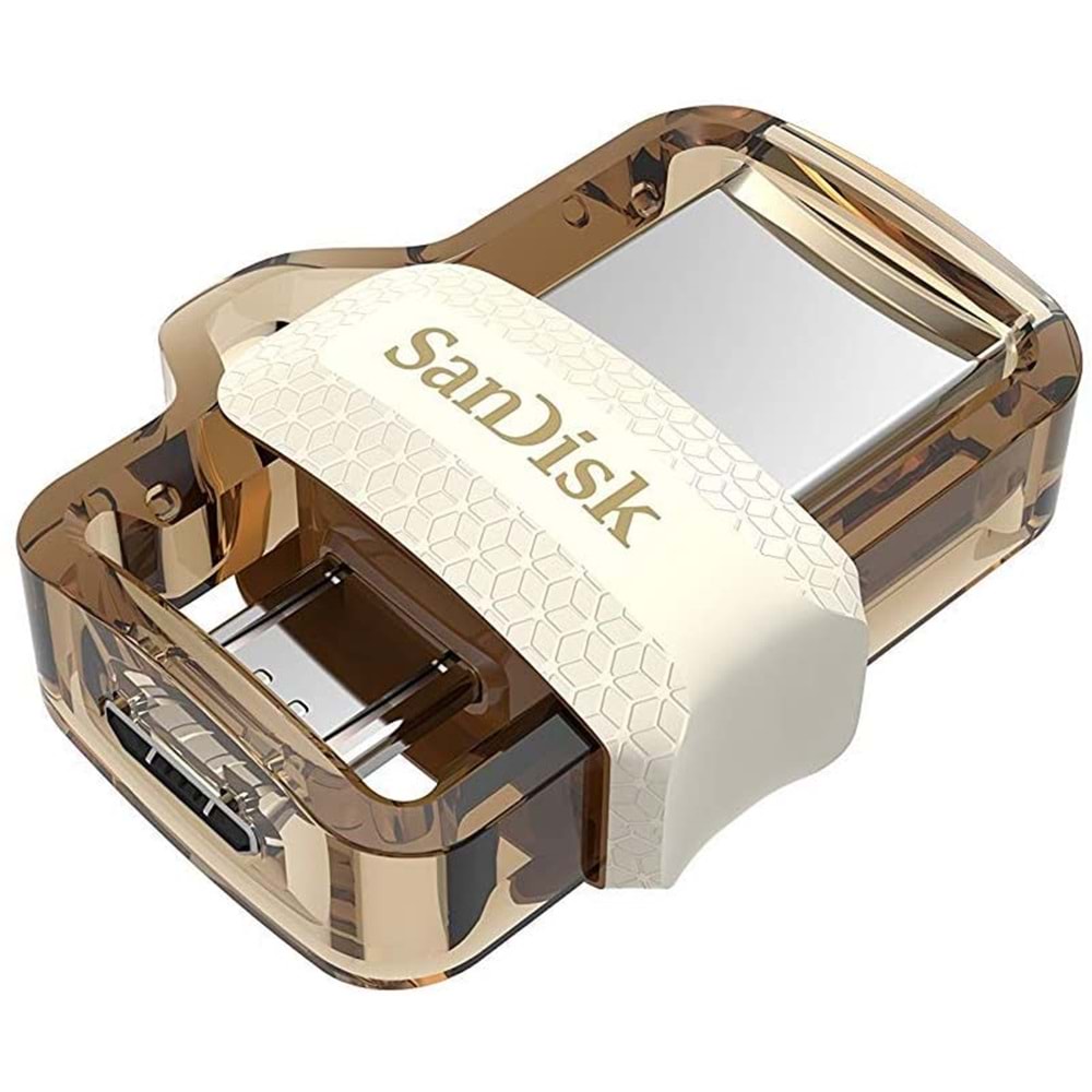SanDisk 64GB Dual Drive USB Bellek, Android ile uyumlu - SDDD3-064G-G46GW