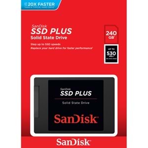 SSD Plus 240GB 530MB-440MB SATA3 SSD