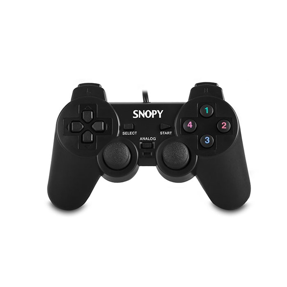 Snopy SG-401 USB/PC/PS3 1.8M Kablolu Titreşimli Gamepad Oyun Kolu