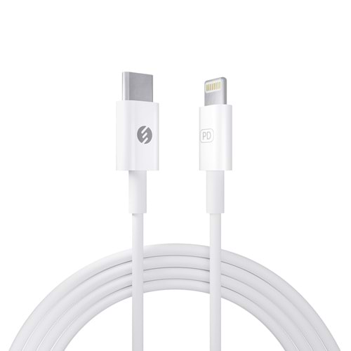 S-link SL-C120 1m PD Type C to Lightning 20W Quick SUPER Charge Hızlı Data ve Şarj Kablosu