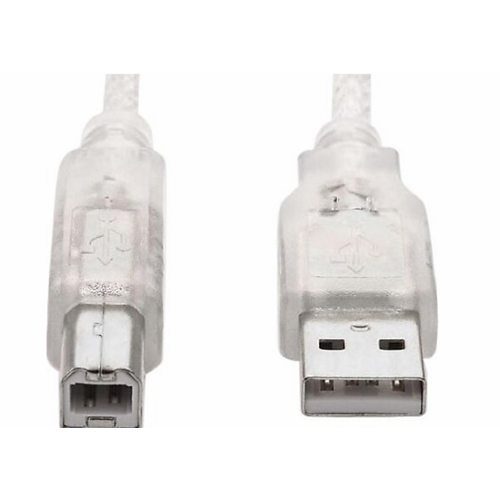 S-link Sl-U2003 Usb2.0 3Metre Şeffaf Yazıcı Kablo