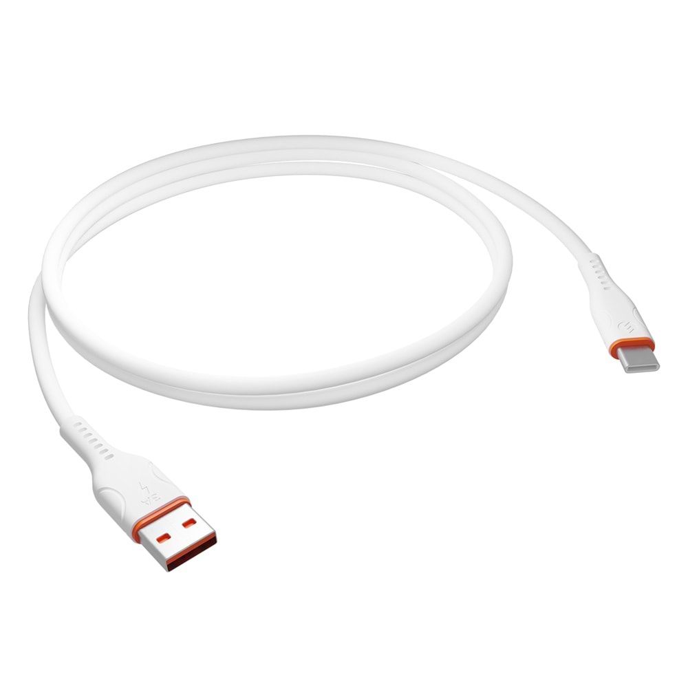 S-link SL-X243 3A Type-C Güvenli Hızlı Data + Sarj Kablosu