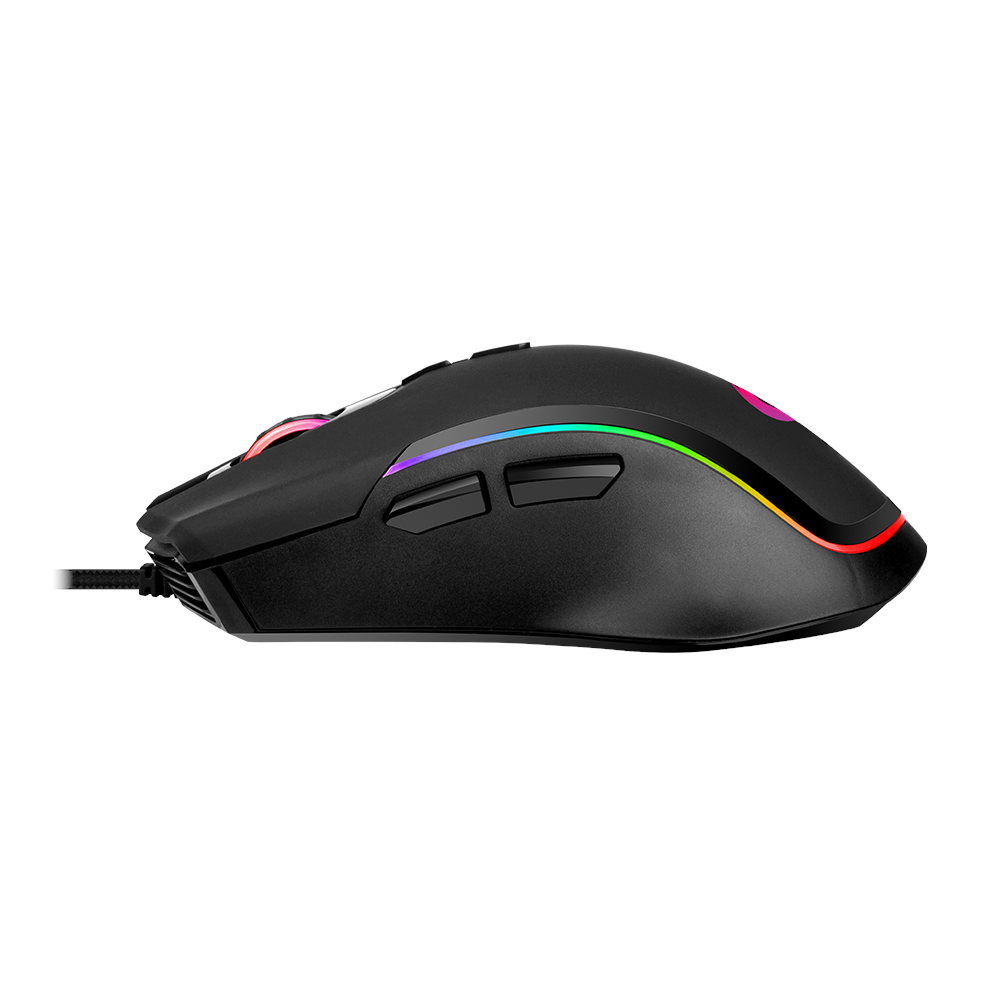 Rampage SMX-R27 VOYAGER Usb RGB Işıklı Makrolu 1200/2400/4800/7200dpi Gamin