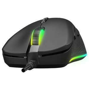Rampage SMX-R53 SNAPPER Usb Siyah 7200 dpi RGB Aydınlatmalı Gaming Oyuncu M
