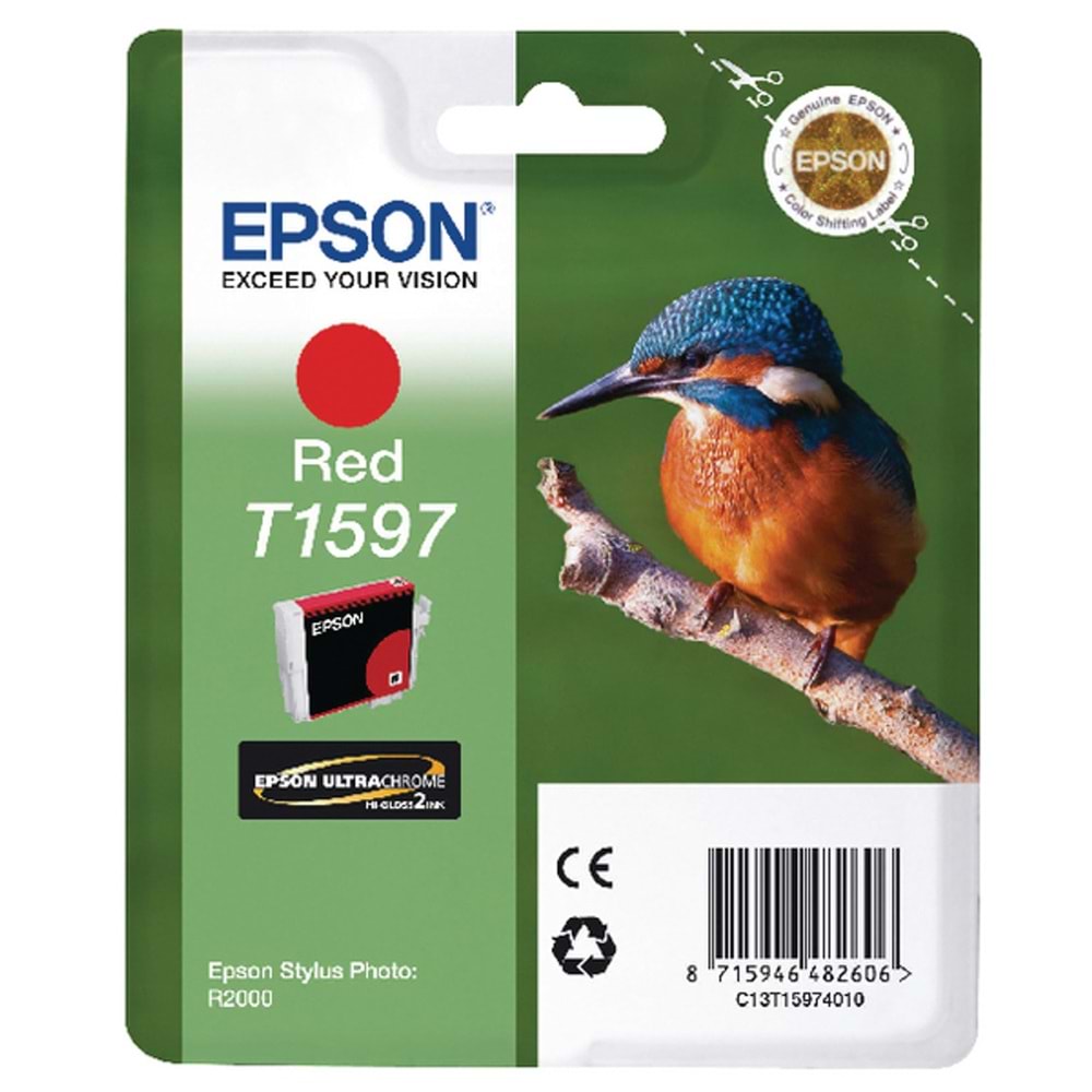 Epson Gloss Optimizer T1597 Parlaklık Arttırıcı
